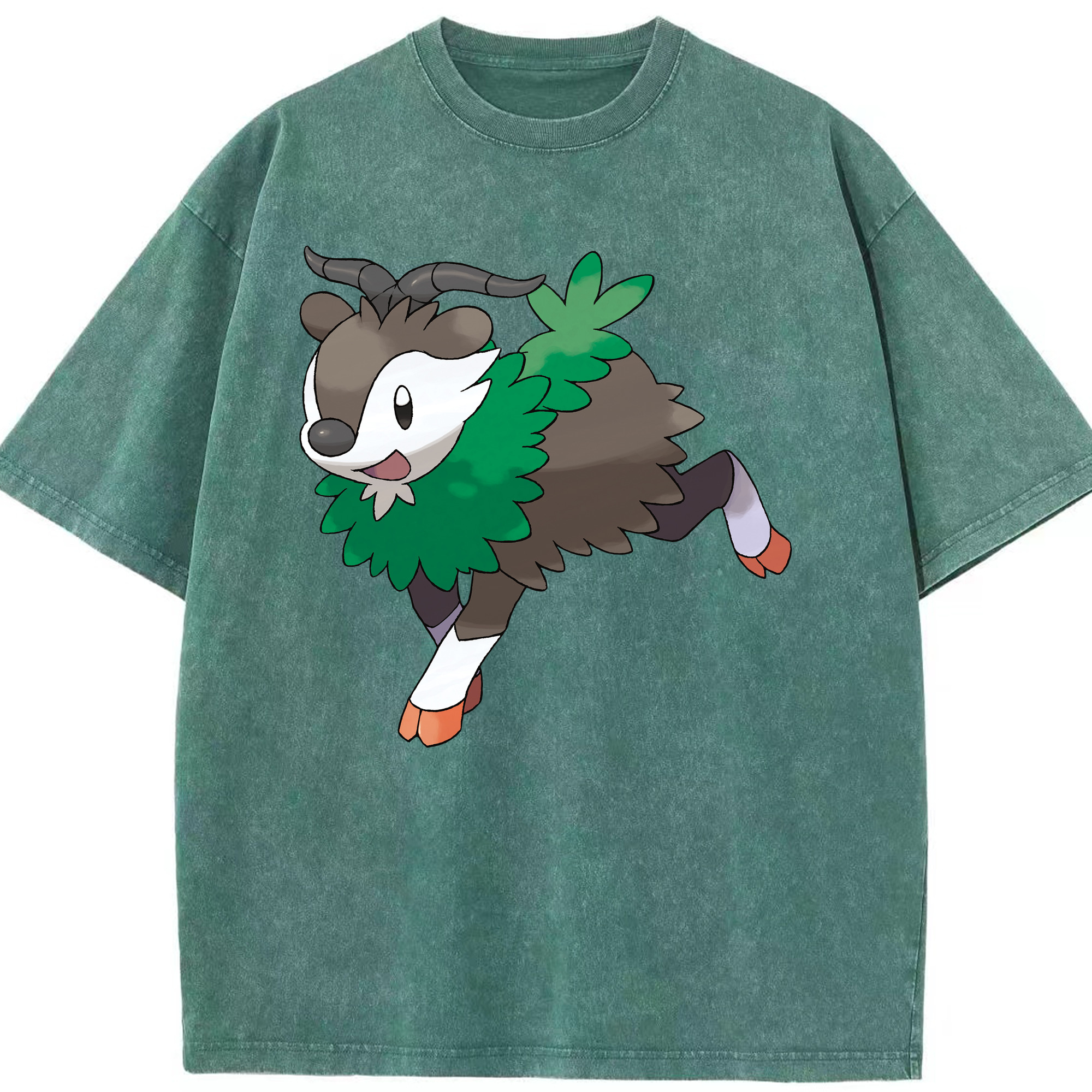 （画像用） ポケットモンスター Pokémon 綿100% ヴィンテージ風 半袖Tシャツ（フロントプリント）